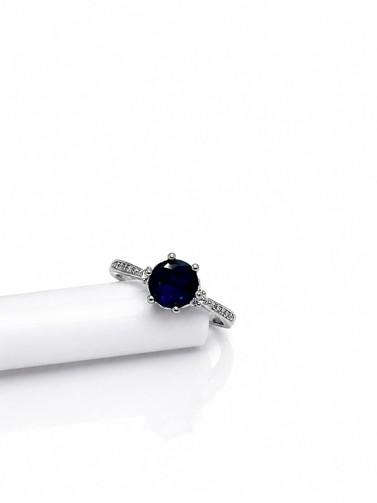 Midnight Sapphire Classic Ring