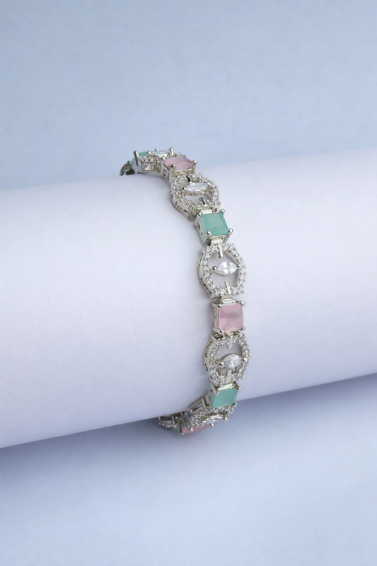 Pastel Glow Halo Bracelet