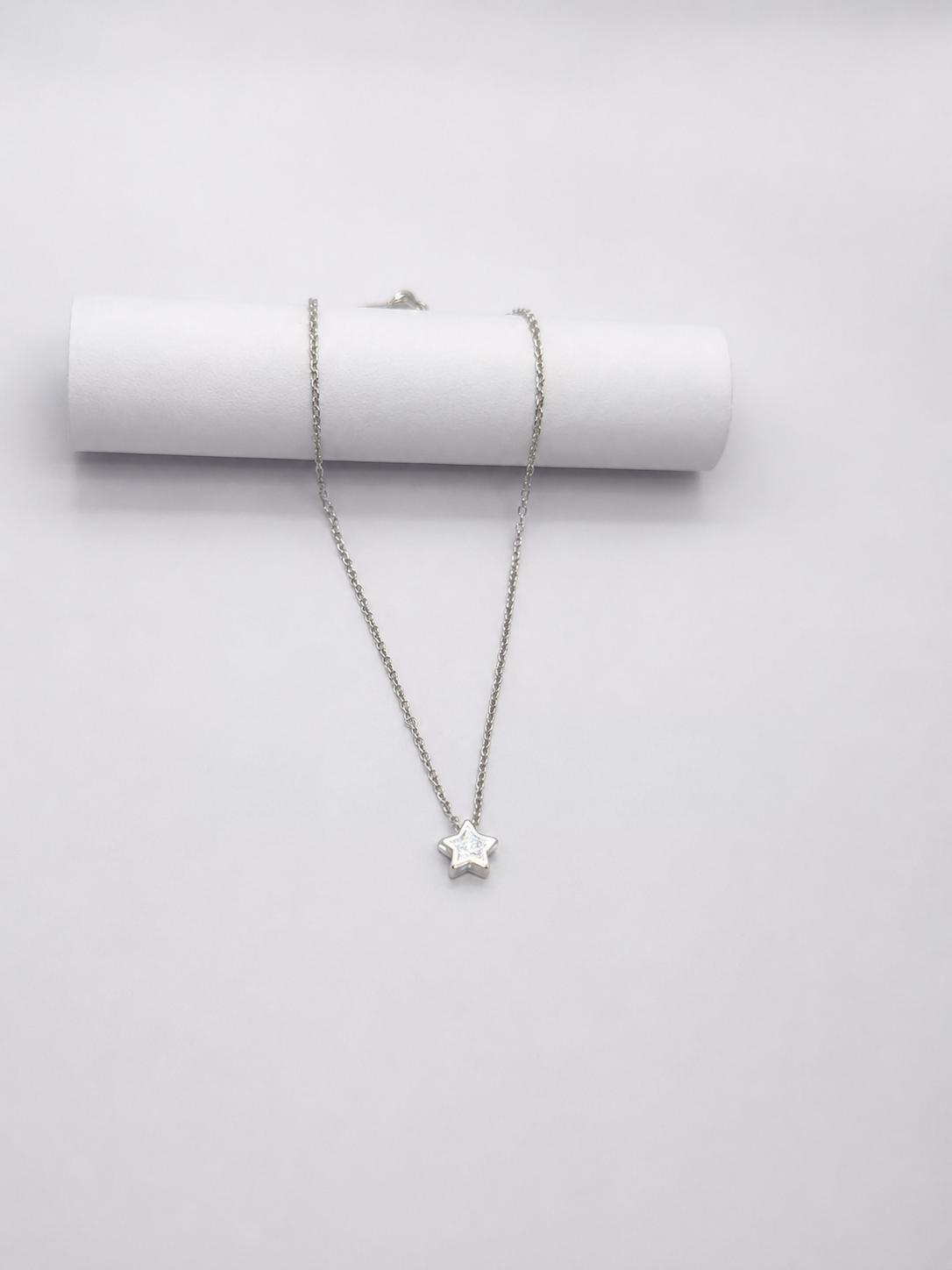 Celestial Star Silver Necklace