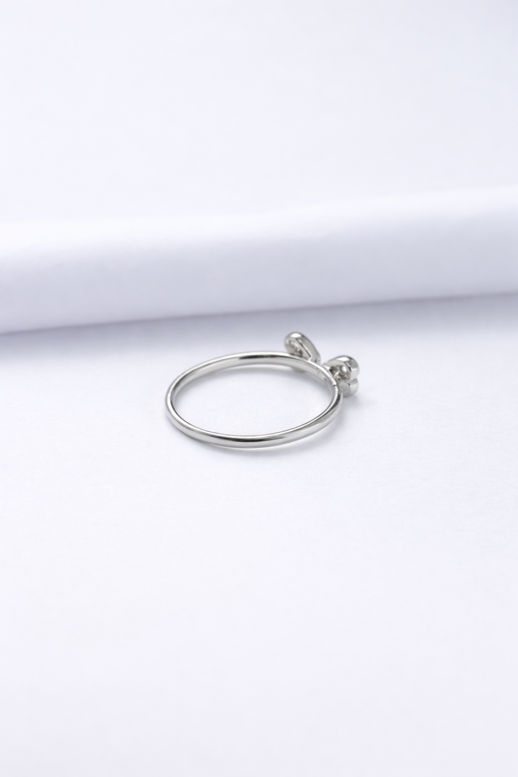 Twin Heart Sparkle Ring