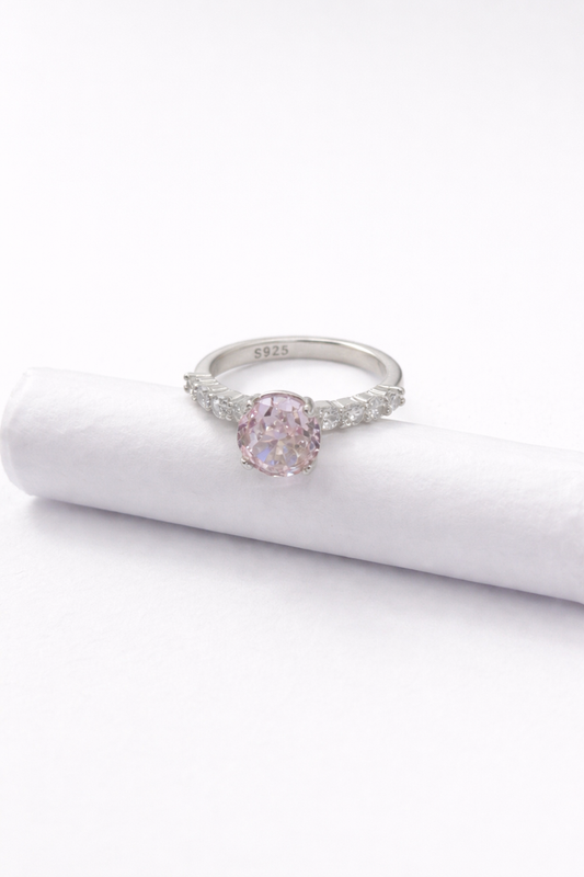 Shivara Pink Elegance Solitaire