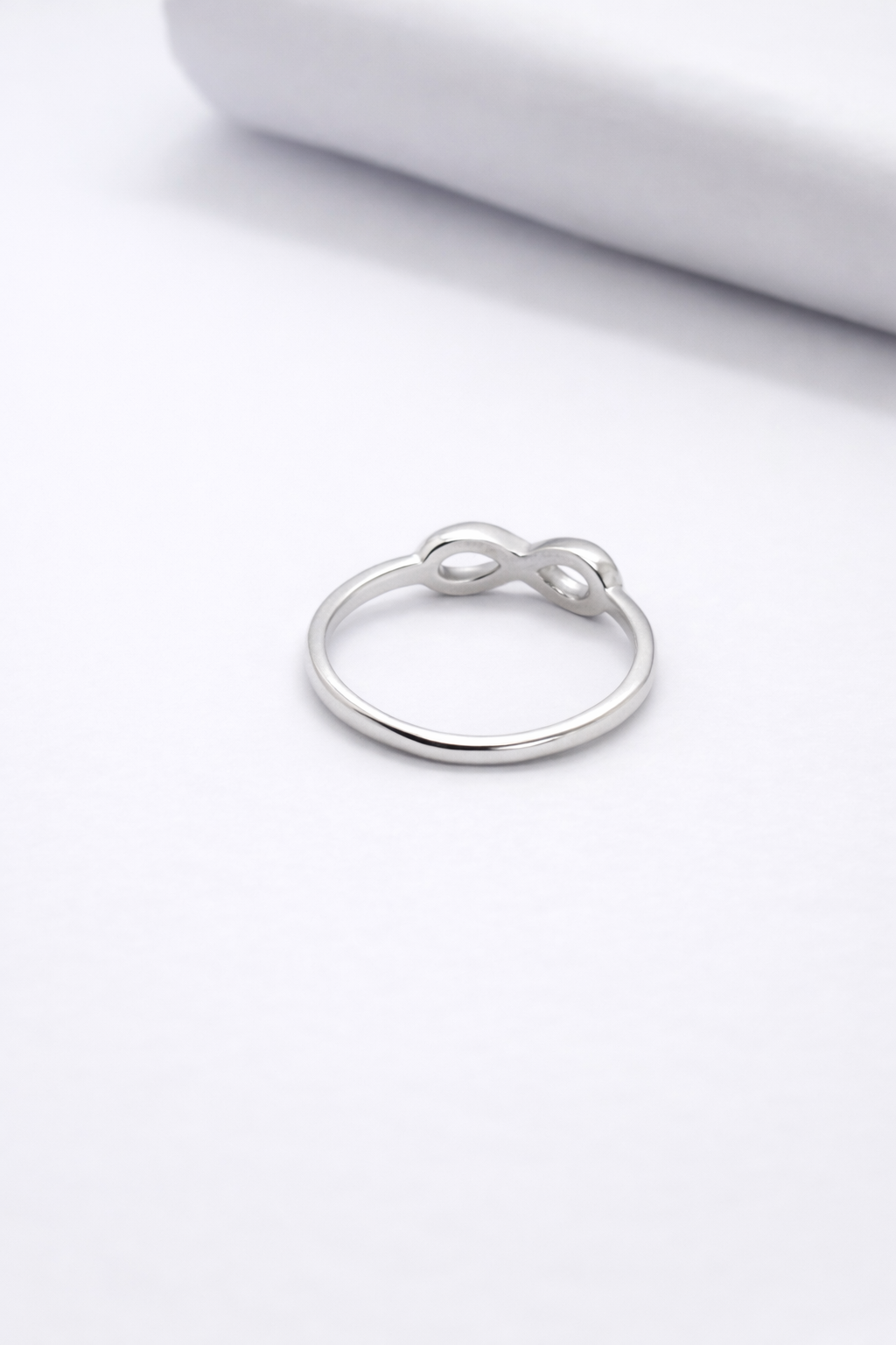 Infinity Silver Ring – Minimal Elegance