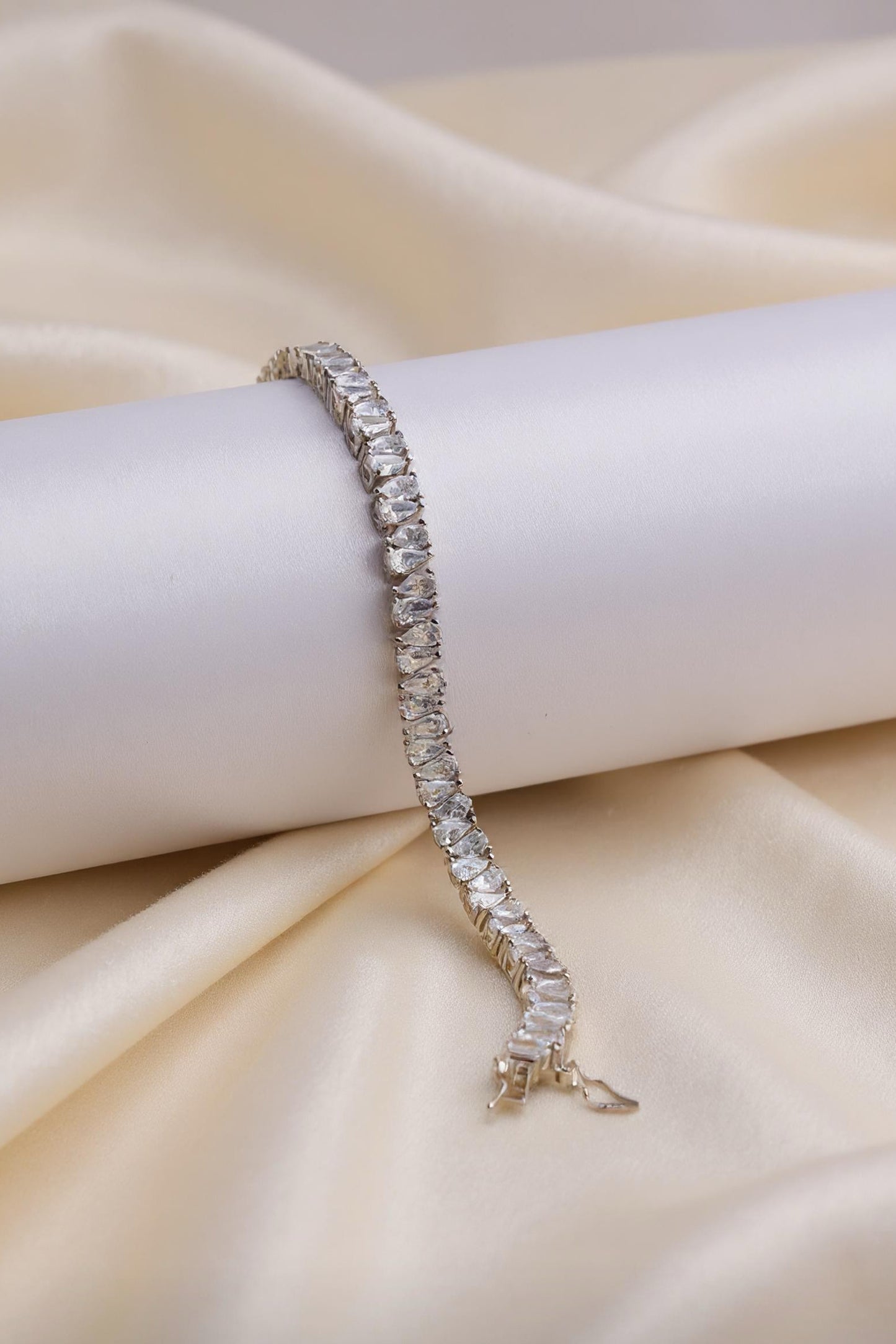 Classic Diamond-Cut Tennis Bracelet