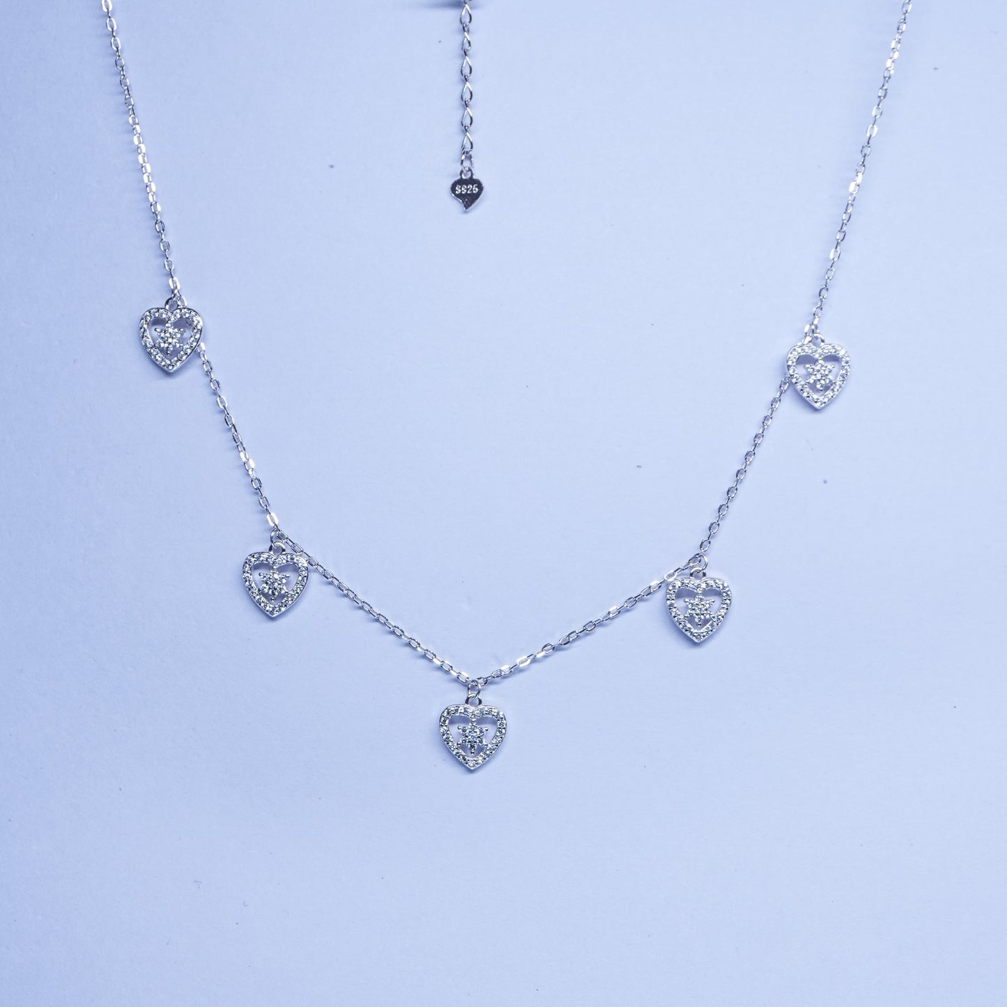 Elegant Heart Charm Necklace