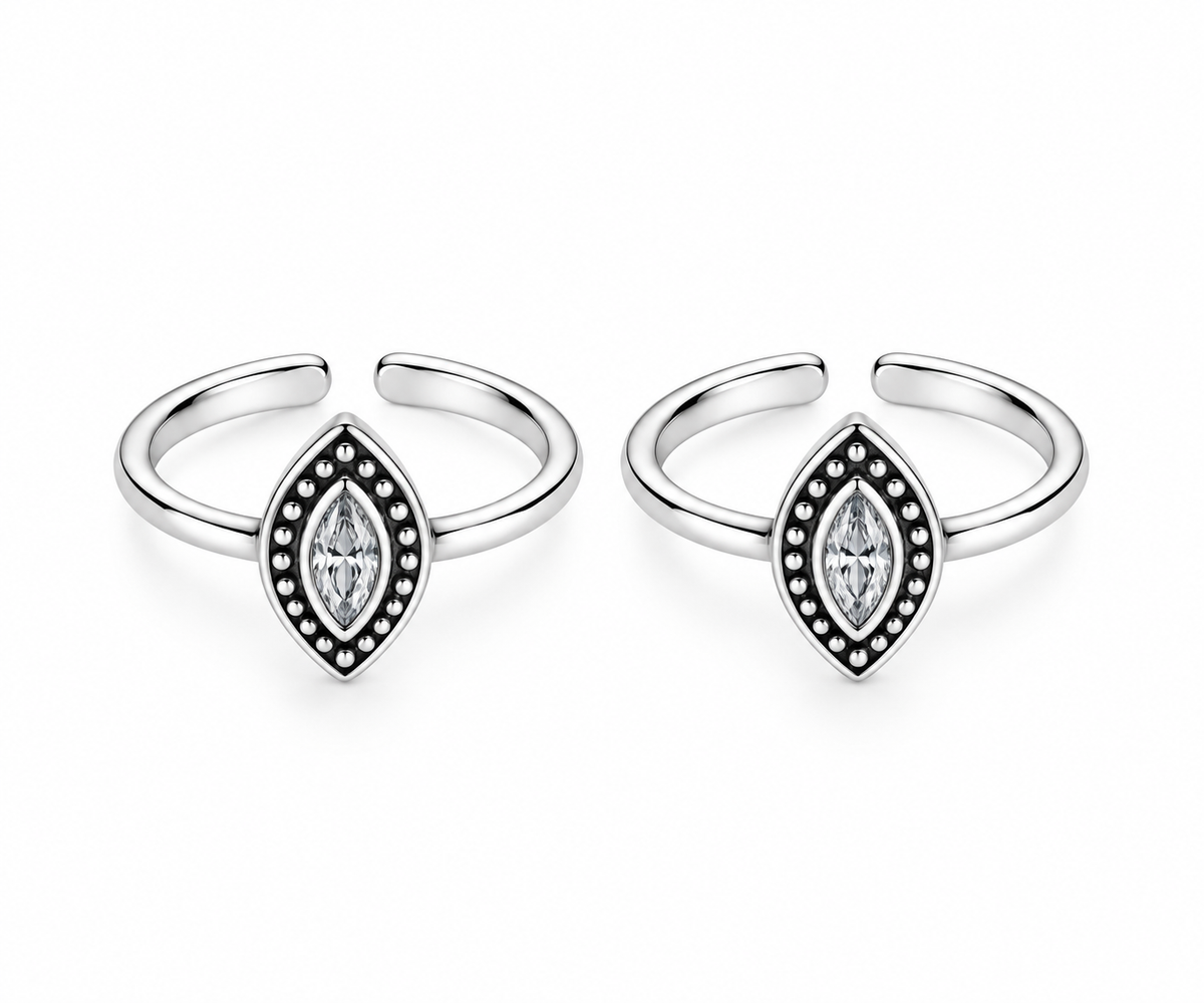 Royal Marquise Elegance Toe Ring