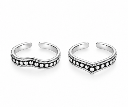 Royal Beaded Heritage Toe Ring