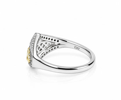 Regal Diamond-Lattice 925 Ring