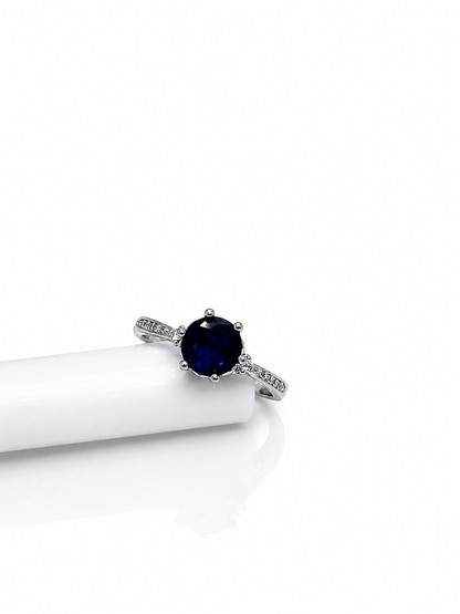 Midnight Sapphire Classic Ring