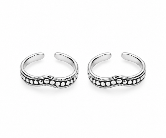 Royal Beaded Heritage Toe Ring