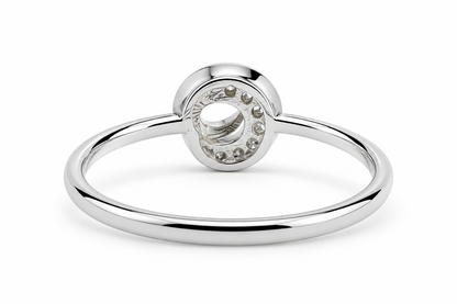 92.5 Silver Crescent Spiral Bangle
