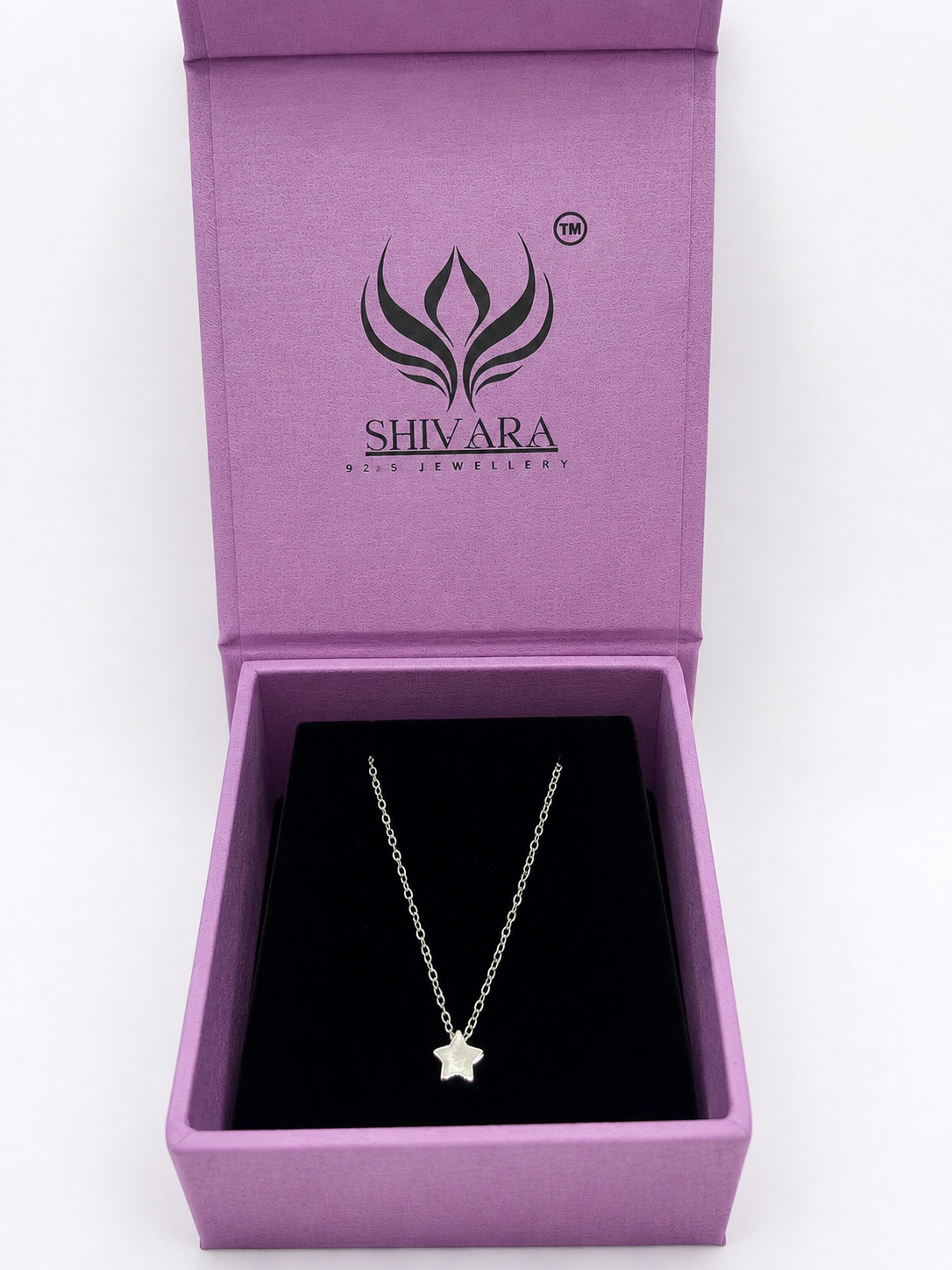 Celestial Star Silver Necklace