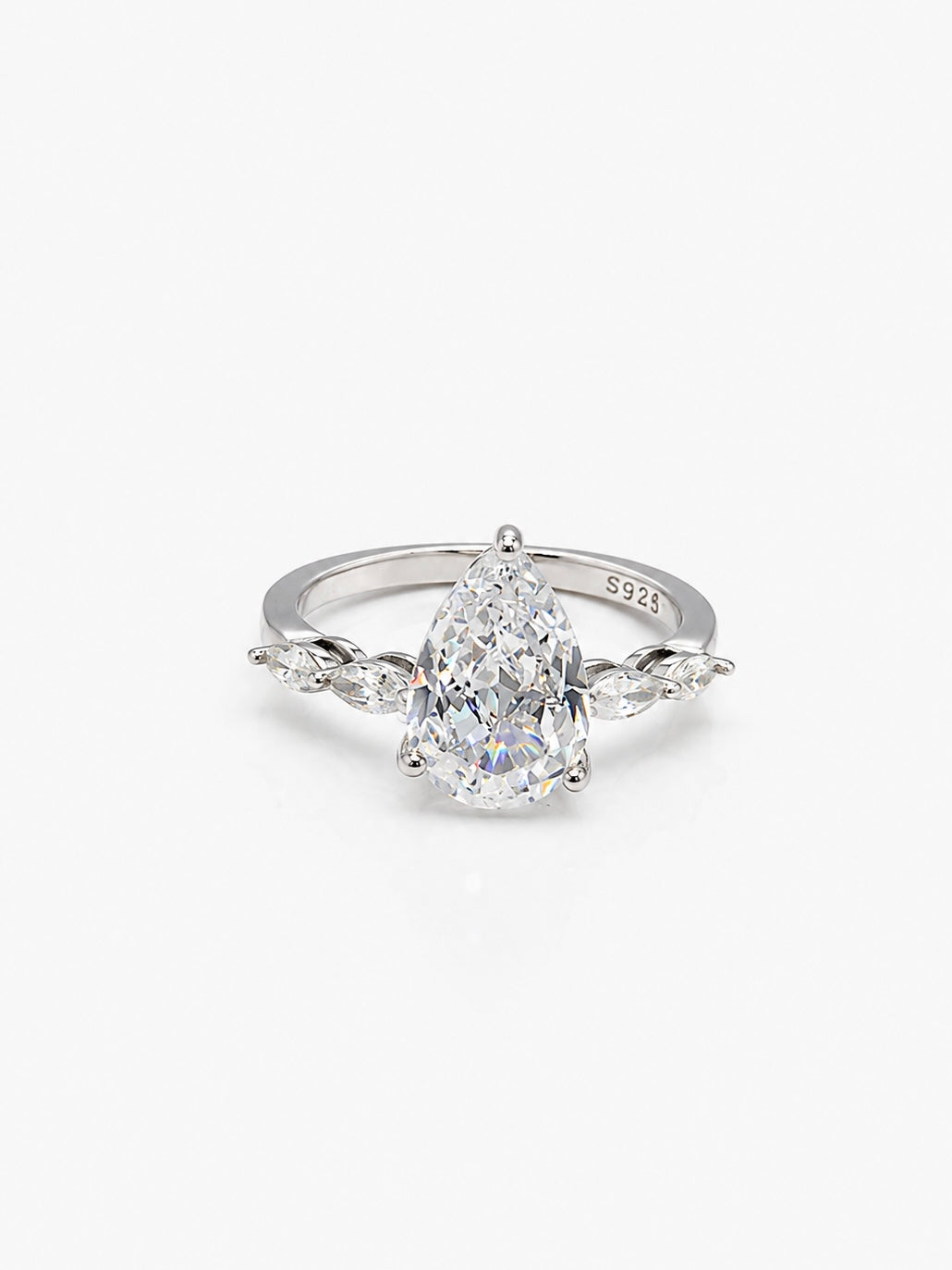 Pear shape Shivara Ring