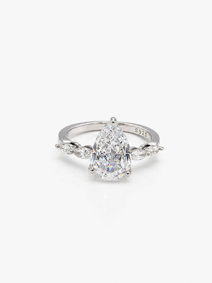 Pear shape Shivara Ring