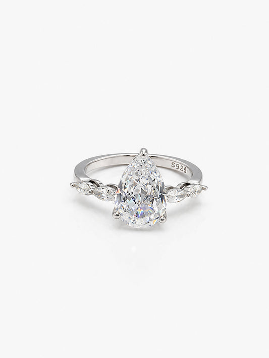 Pear shape Shivara Ring