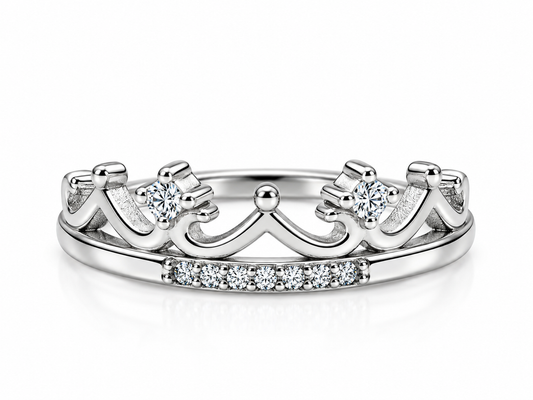 92.5 Royal Crown Princess Ring