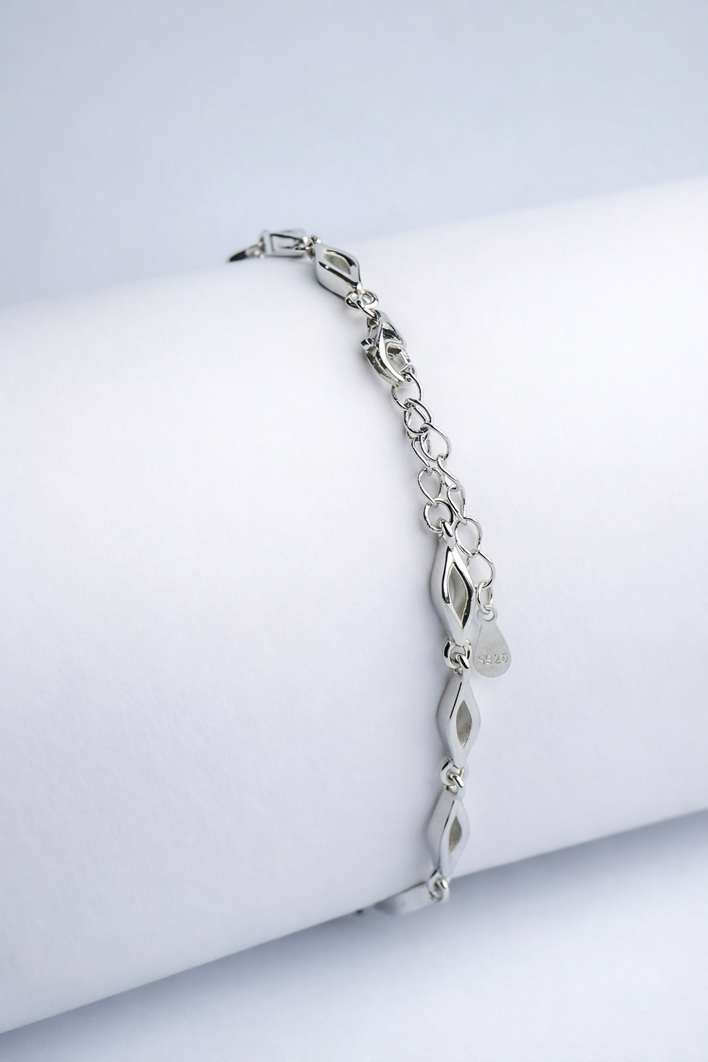 Silver Star Link Bracelet