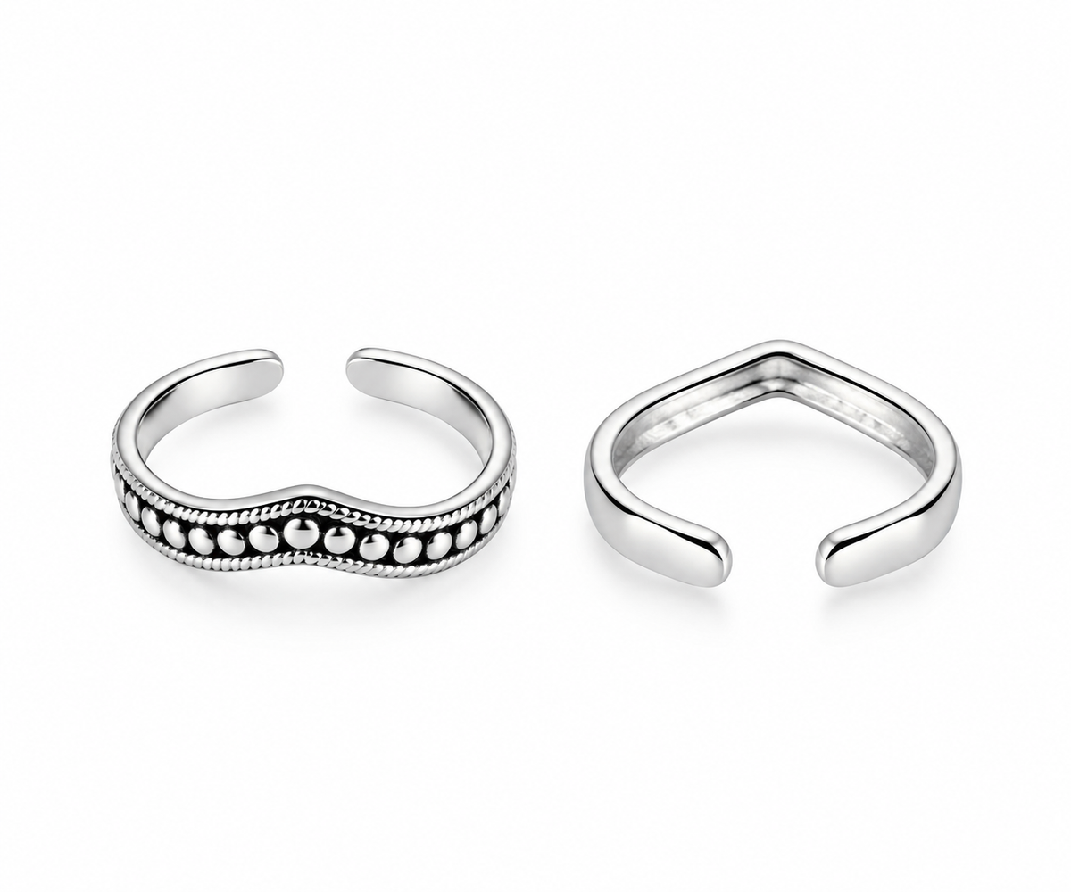 Royal Beaded Heritage Toe Ring