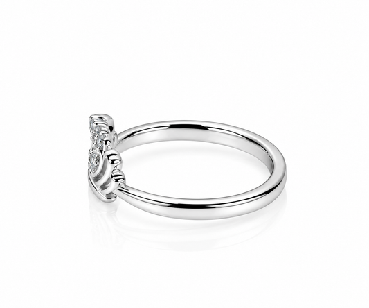 Queen of Hearts Crown Ring