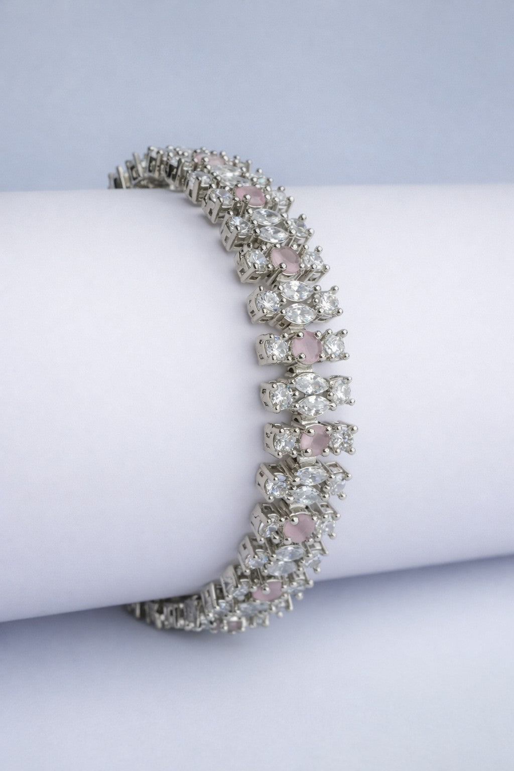 Blush Shine Crystal Bracelet