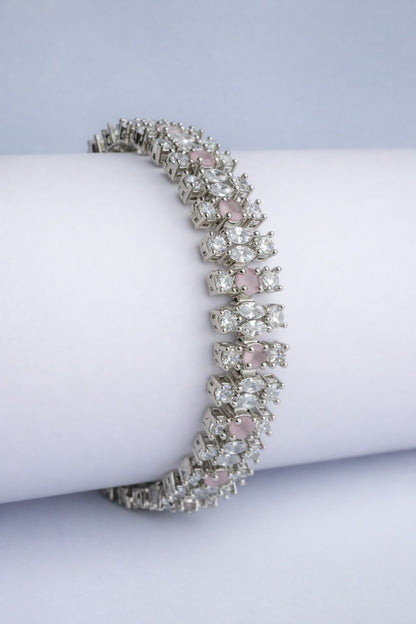 Blush Shine Crystal Bracelet