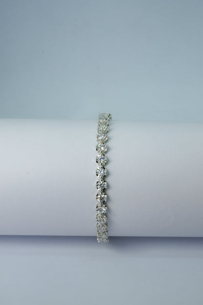 Timeless Round-Cut Tennis Bracelet
