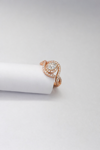 Luxe Oval Radiance Ring
