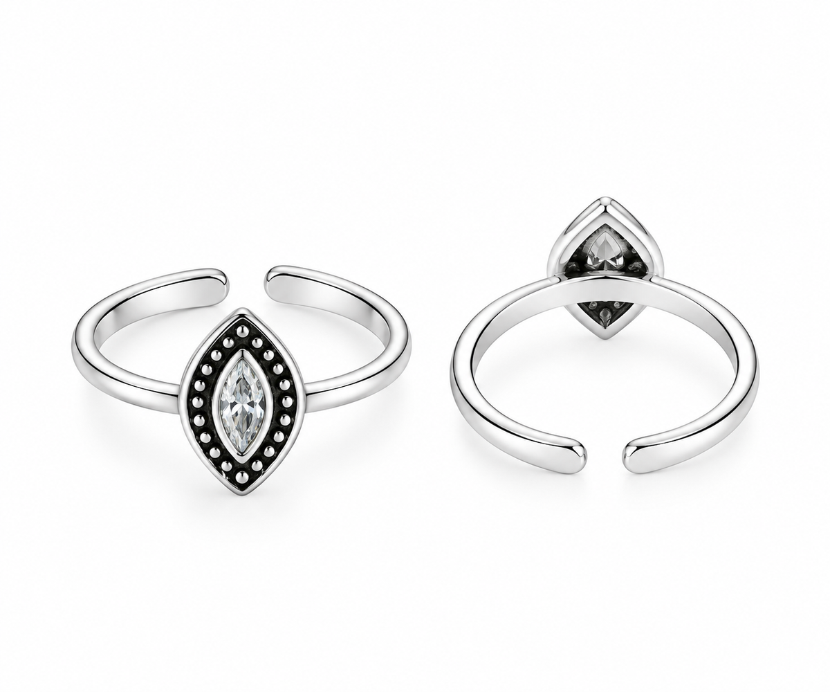 Royal Marquise Elegance Toe Ring