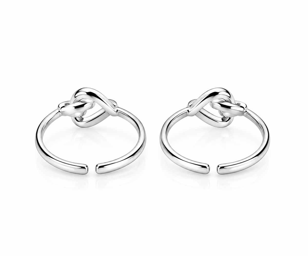 Infinity Knot Toe Ring