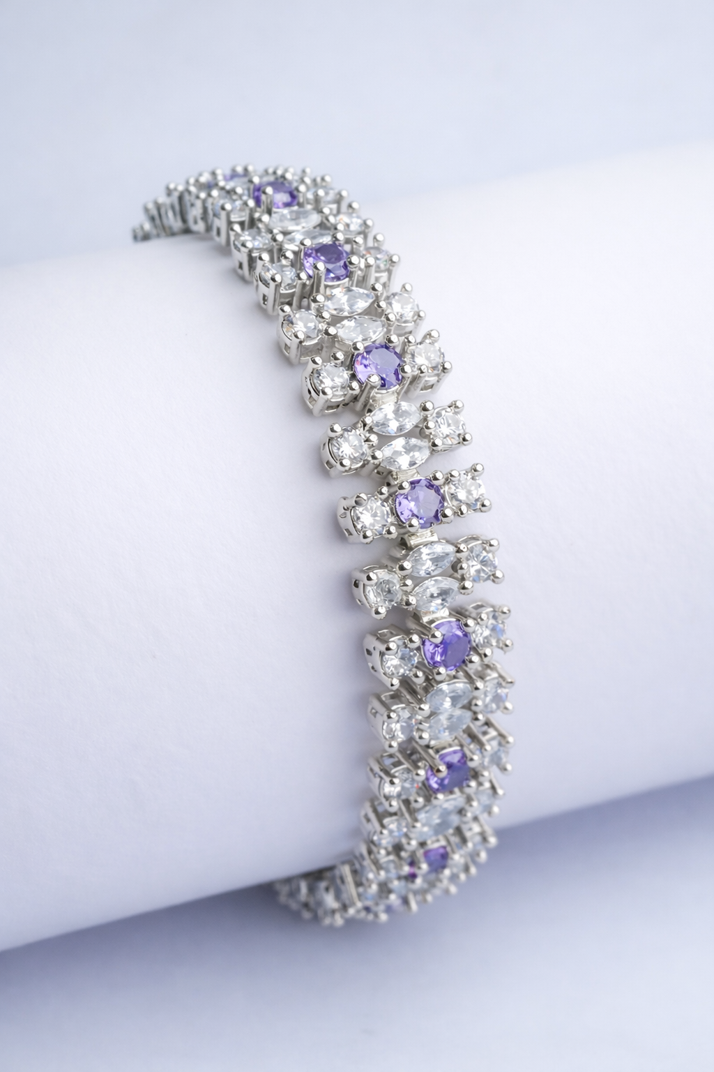 Lavender Luxe Multi-Row Bracelet
