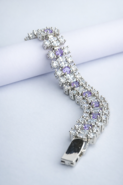 Lavender Luxe Multi-Row Bracelet