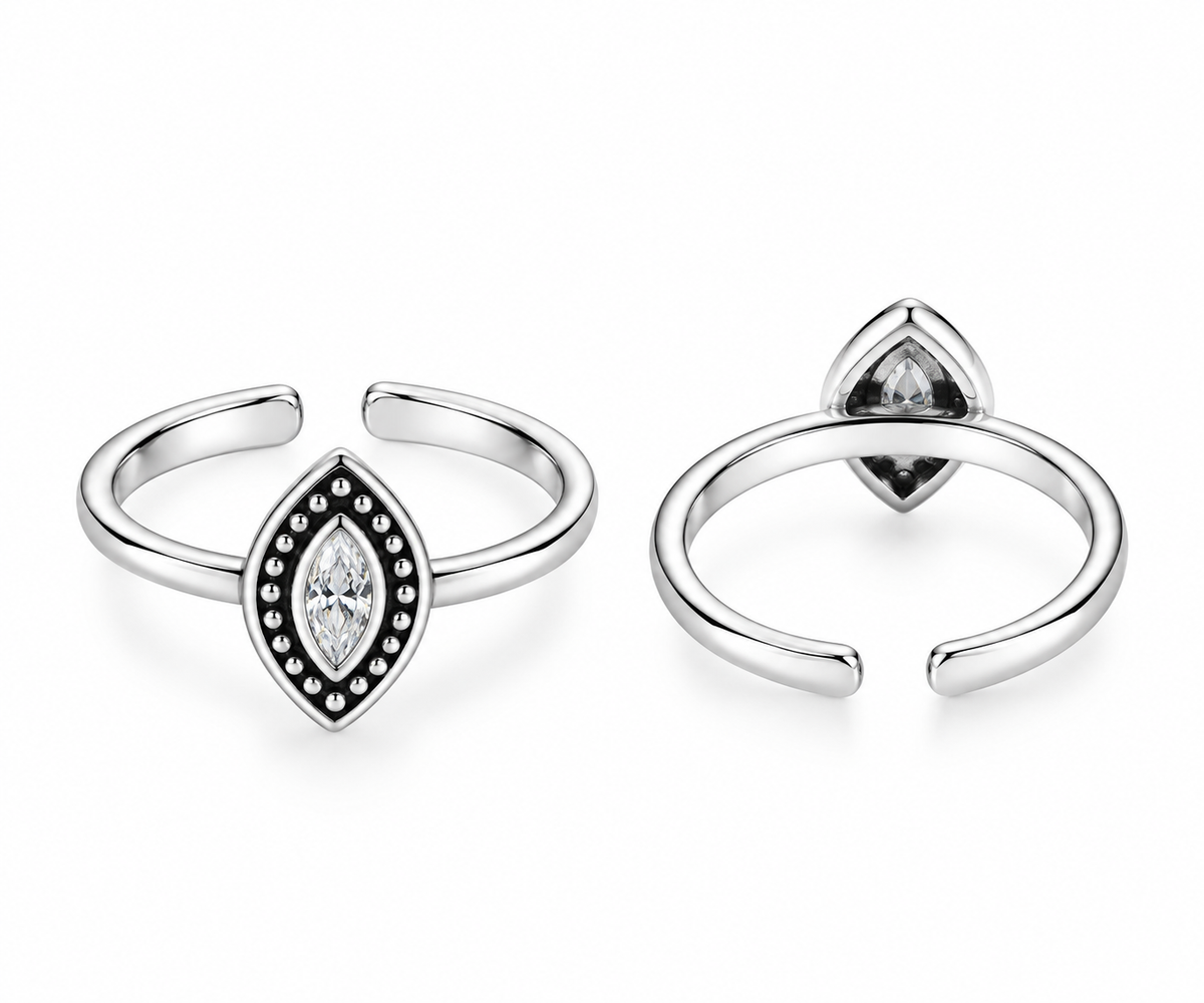 Royal Marquise Elegance Toe Ring