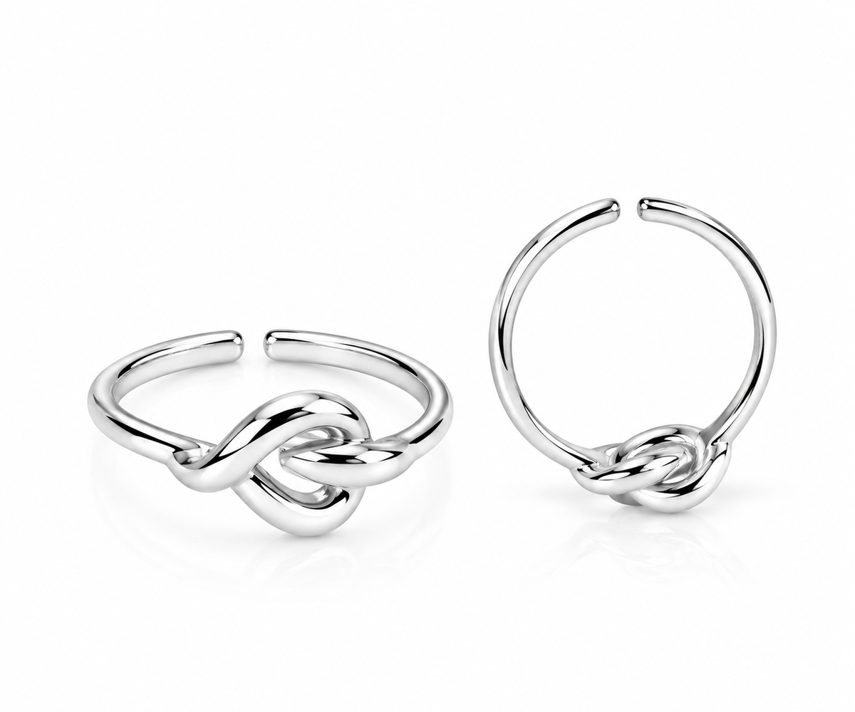 Infinity Knot Toe Ring