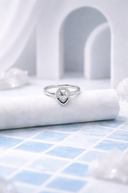 Celestial Star Drop Ring
