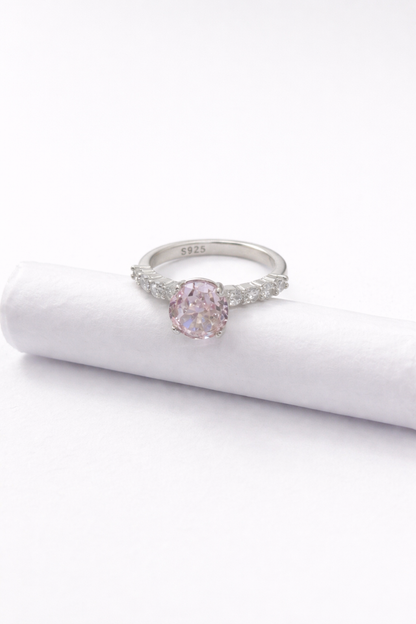 Shivara Pink Elegance Solitaire