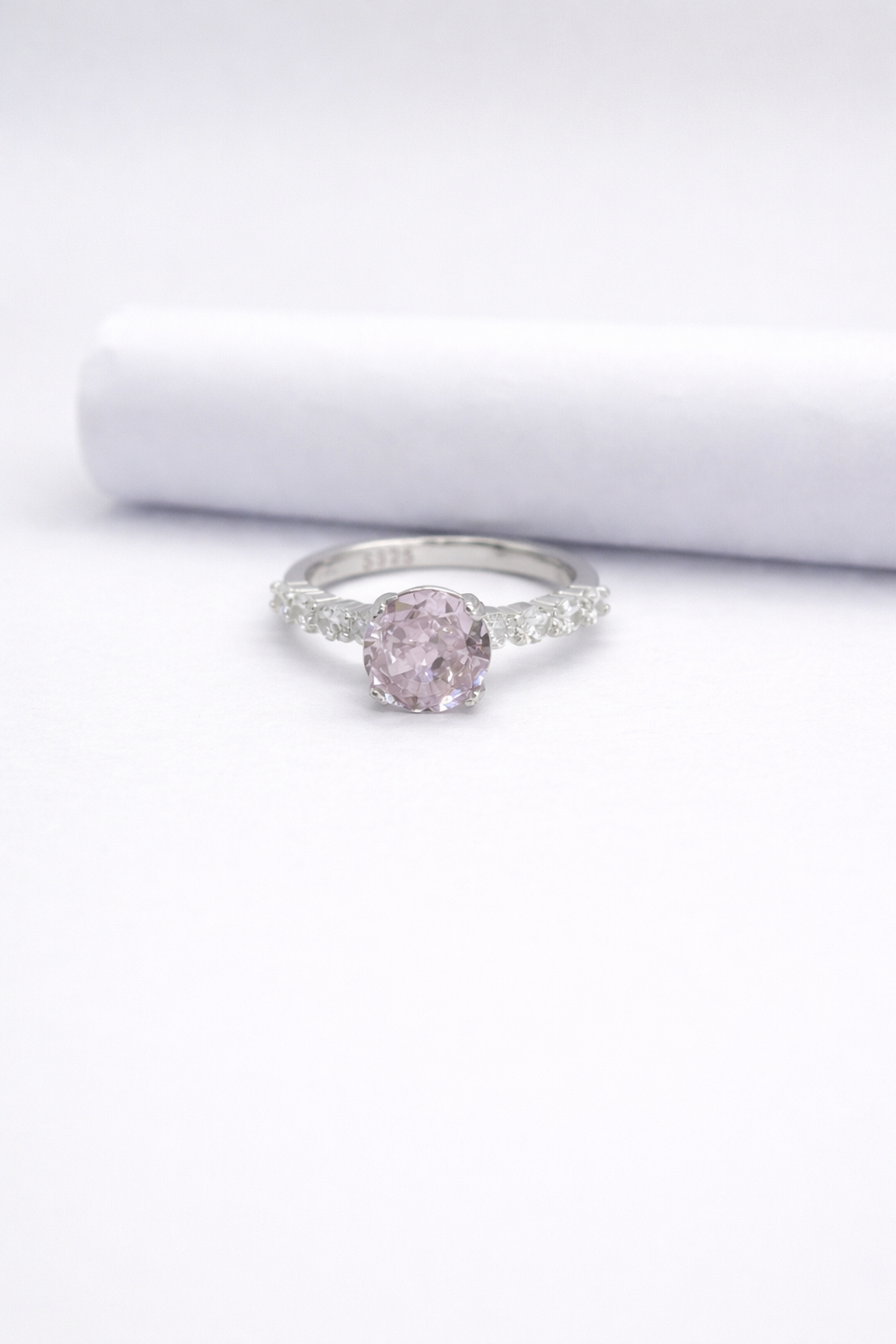 Shivara Pink Elegance Solitaire