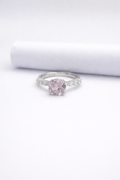 Shivara Pink Elegance Solitaire