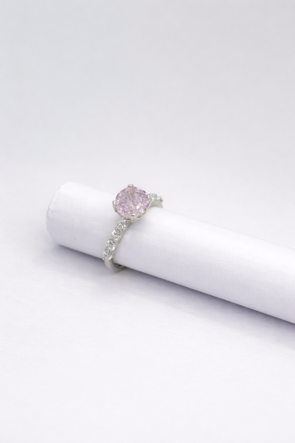 Shivara Pink Elegance Solitaire