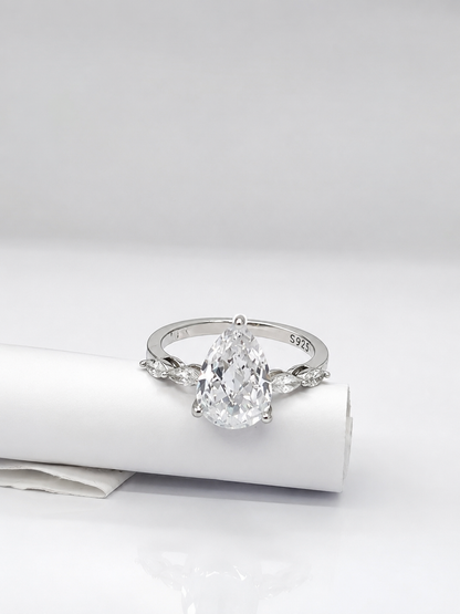 Pear shape Shivara Ring