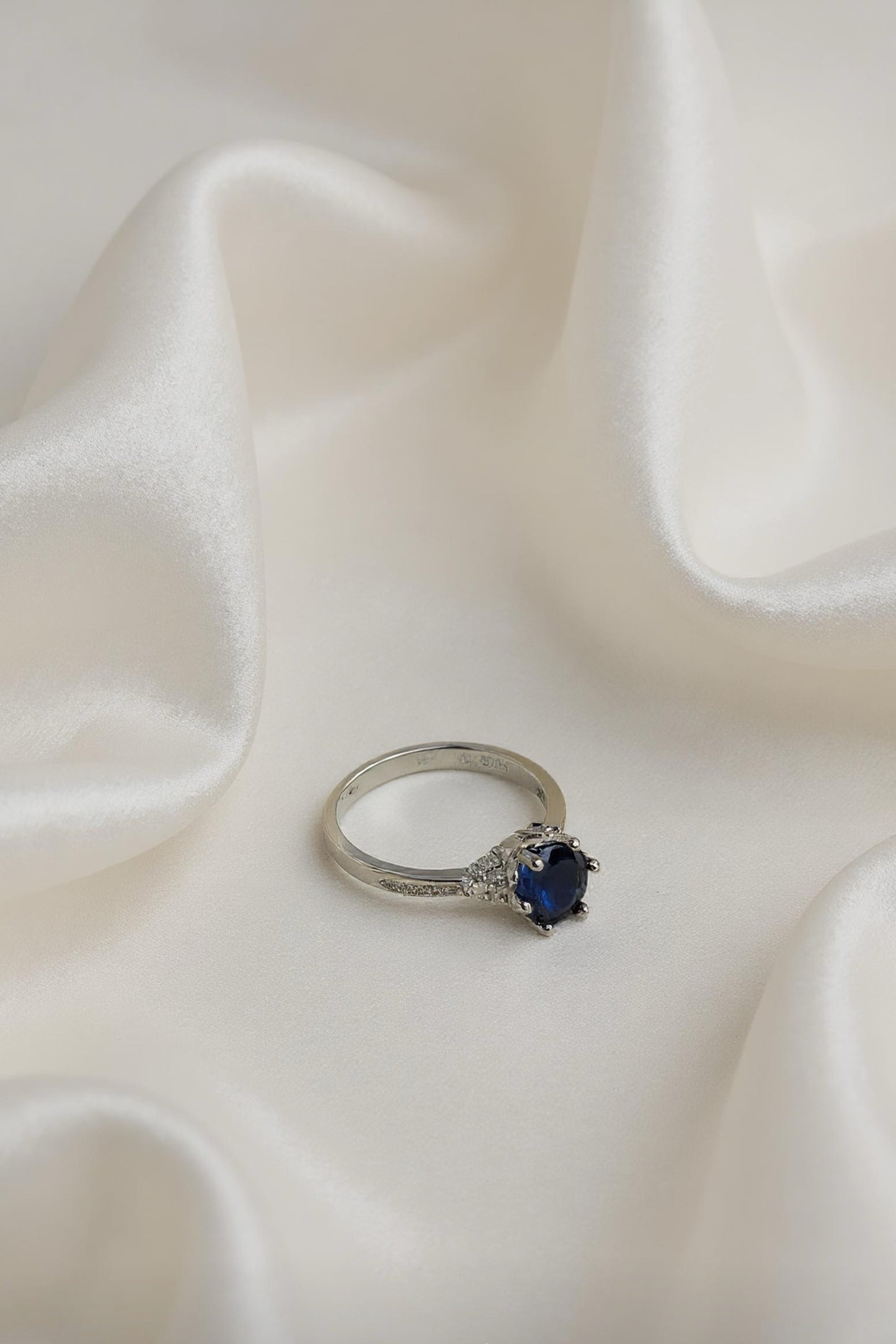 Midnight Sapphire Classic Ring