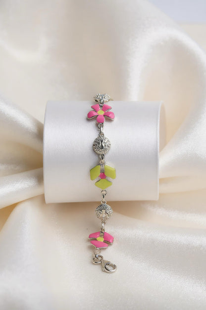 Vibrant Bloom Floral Bracelet