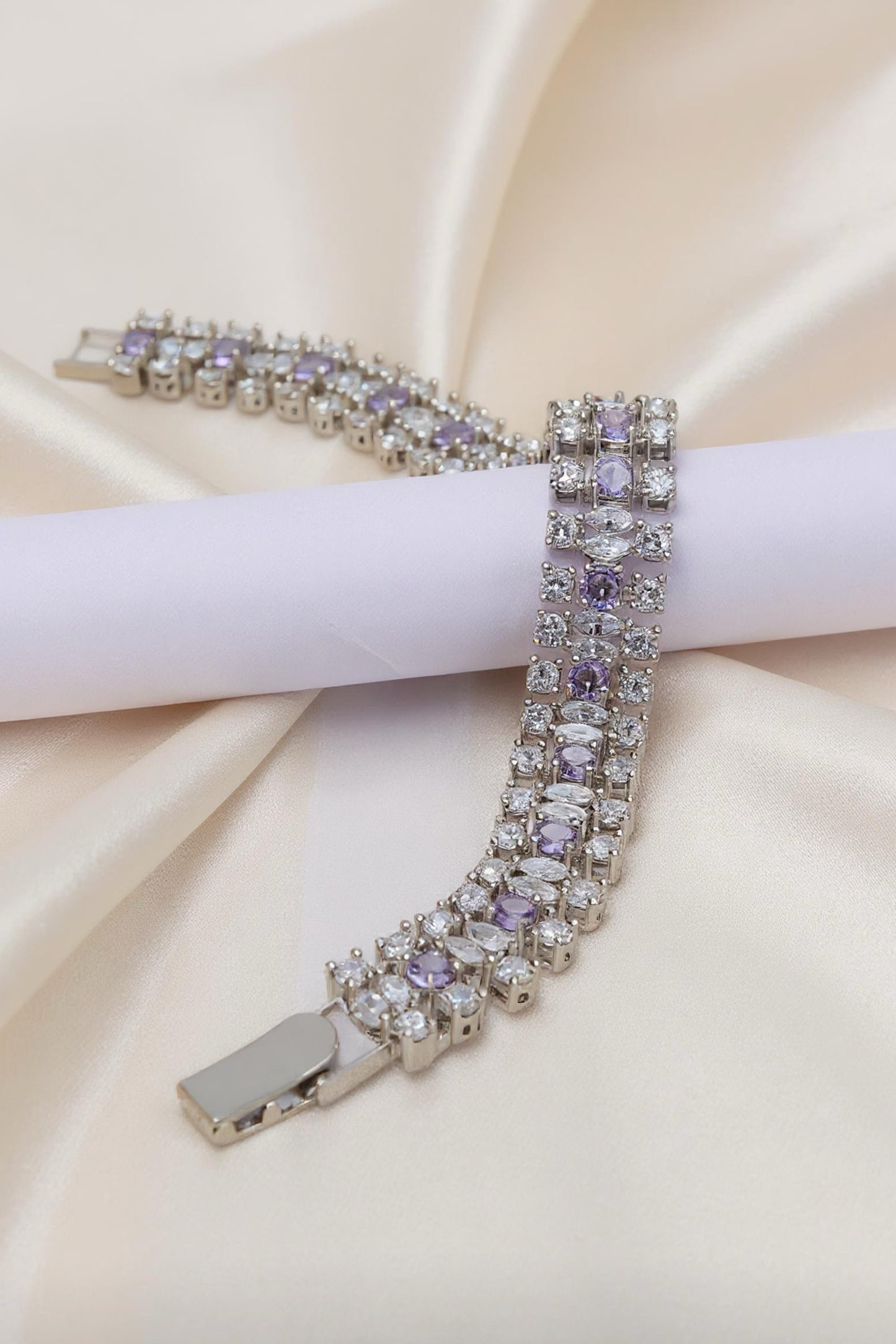 Lavender Luxe Multi-Row Bracelet