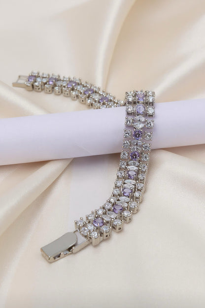 Lavender Luxe Multi-Row Bracelet