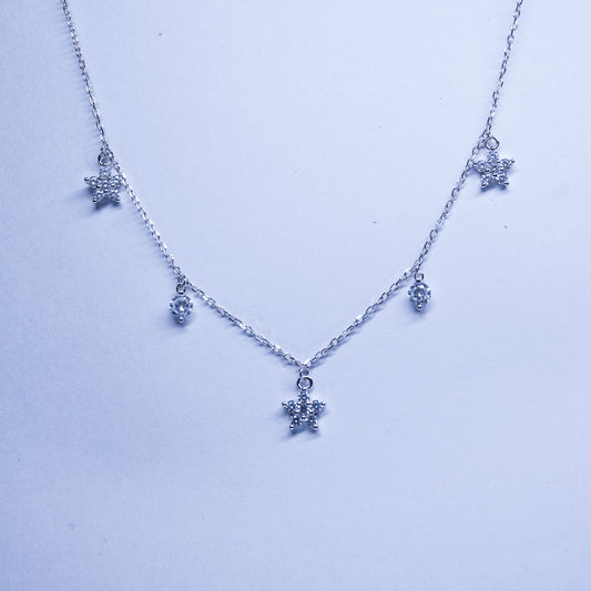 Star & Sparkle Charm Necklace