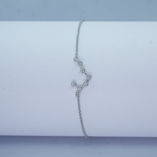 Celestial Constellation Silver Bracelet