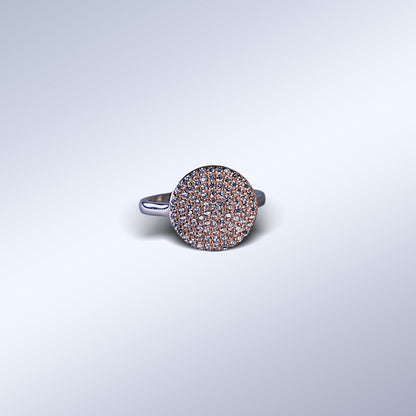 Frosted Blossom Designer Ring