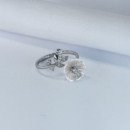 Nature’s Whisper Floral Ring