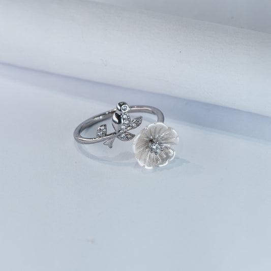 Nature’s Whisper Floral Ring
