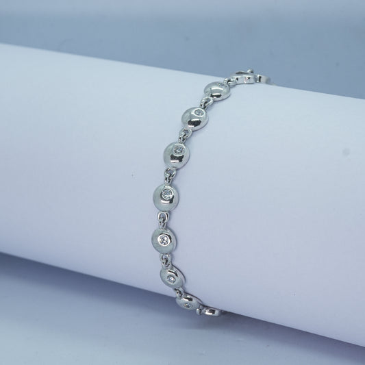 Luna Shine Silver Bracelet