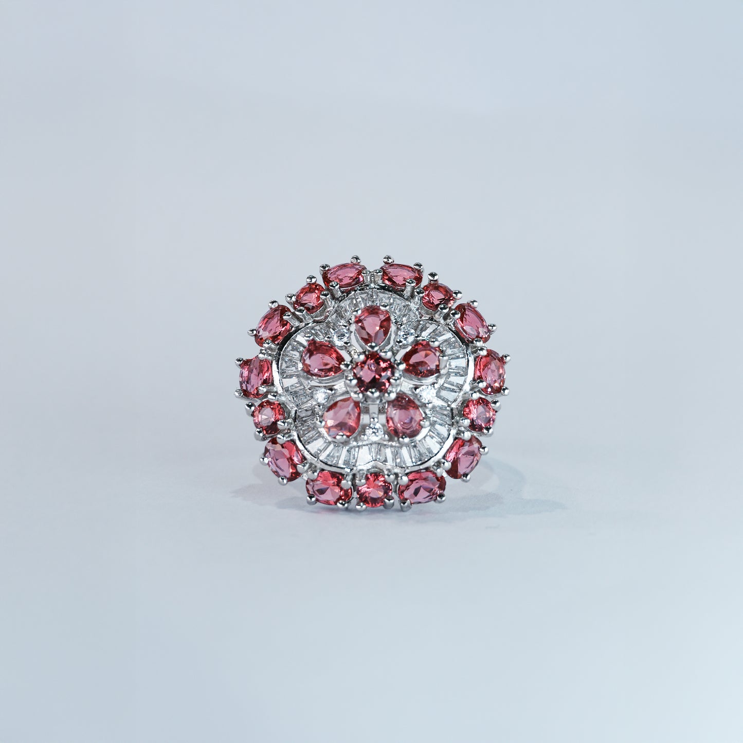 Pink Blossom Cocktail Ring