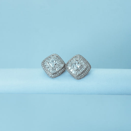 Emerald Shield Studs